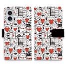 【手帳型】ハート猫