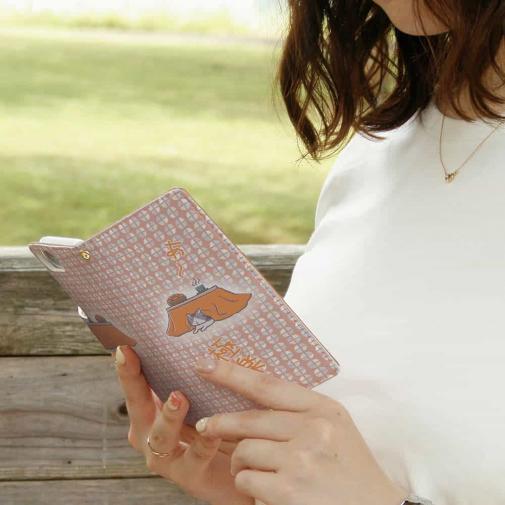 【手帳型】こたつ猫(ネコ)