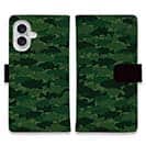 【手帳型】HEDGEHOG STUDIO　迷彩柄　ブラックバス　ウォーターメロン