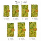 【手帳型】HEDGEHOG STUDIO　迷彩柄　ブラックバス　ホットタイガー