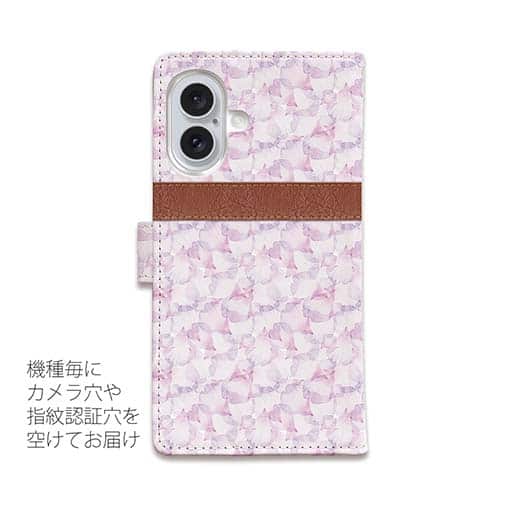 【手帳型】Love the life Pink