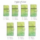 【手帳型】水彩のグリーン