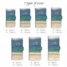 【手帳型】南の島の青い海と猫