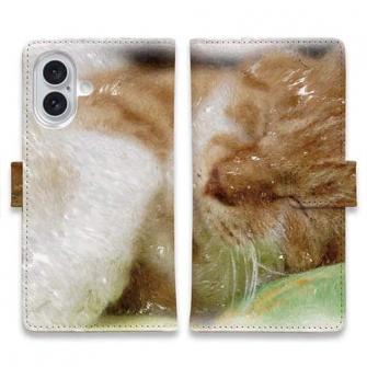 【手帳型】眠り猫アップ!