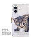 【手帳型】ブーツの中の子猫