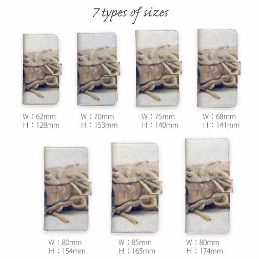 【手帳型】ブーツの中の子猫