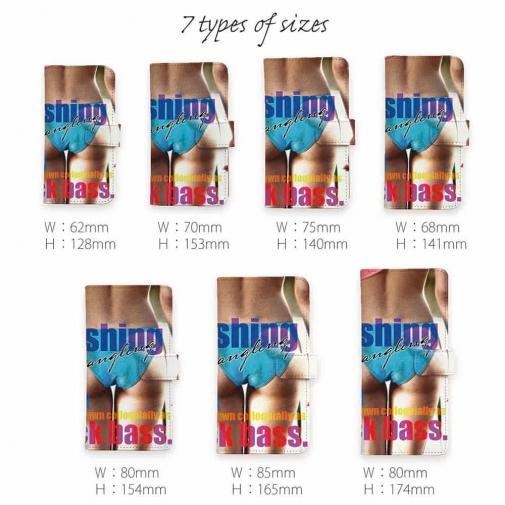 【手帳型】Bass Fishing