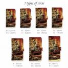 【手帳型】ヒラメ　鉄錆