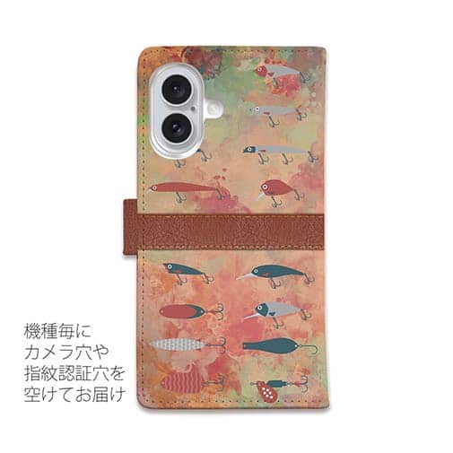 【手帳型】オールド　ルアー　コレクション