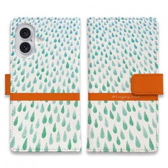 【手帳型】柔らかい雨