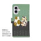 【手帳型】2匹の猫の会話