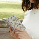 【手帳型】ボタニカル柄