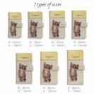 【手帳型】kitten sits　座る子猫