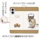 【手帳型】リスだってNo Music No Life