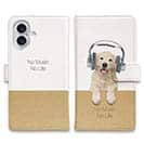 【手帳型】レトリバーだってNo Music No Life