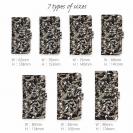 【手帳型】あかり　百目ロゴ　迷彩オールドブラウン