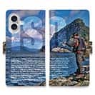 【手帳型】磯の上の竿曲げ