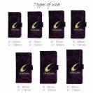 【手帳型】鬼掛　黒刃(くろやいば)　ダークマゼンタ