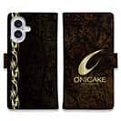 【手帳型】鬼掛　黒刃(くろやいば)　ビンテージ