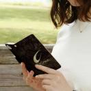 【手帳型】鬼掛　黒刃(くろやいば)　ビンテージ