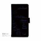 【手帳型】リールの解説　手書き風　ブラック