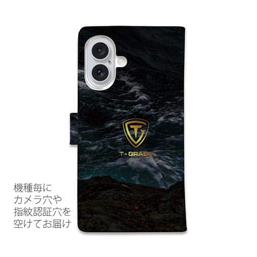 【手帳型】釣研ロゴ&トーナメントグレード