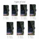 【手帳型】オナガと釣研ロゴ