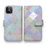 【手帳型】手書きのタイル