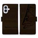 【手帳型】シーバス(スズキ)釣り　革風デザイン