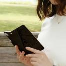 【手帳型】シーバス(スズキ)釣り　革風デザイン