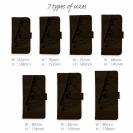 【手帳型】シーバス(スズキ)釣り　革風デザイン