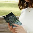 【手帳型】ブラックバス柄