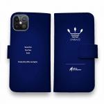 【手帳型】 UNIBASS　ロイヤルブルー