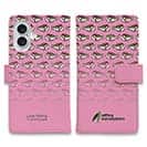 【手帳型】【eucalyptus】姫マス　ピンク