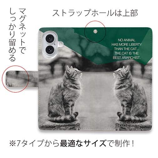 【手帳型】ヘミングウェイの猫とは…