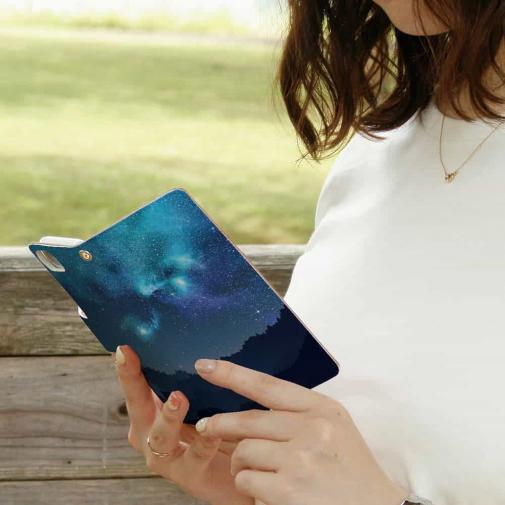 【手帳型】ギャラクシーな夜　スマホケース