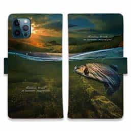 【手帳型】夏山のニジマス