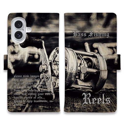 【手帳型】手放すことができないベイトリール