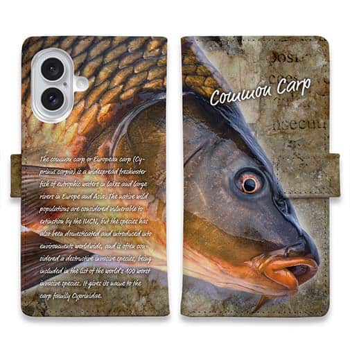 【手帳型】野鯉(カープ)