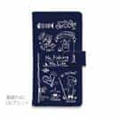 【手帳型】【釣りざんまい】釣りが好きなんです_ネイビー