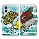 【手帳型】【釣りざんまい】ありそでなさそなクローラー