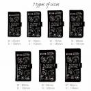 【手帳型】【釣りざんまい】釣りが好きなんです_ブラック