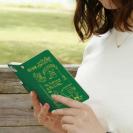 【手帳型】【釣りざんまい】釣りが好きなんです_グリーン