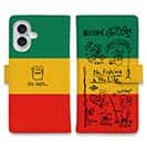 【手帳型】【釣りざんまい】釣りが好きなんです_ラスタカラー