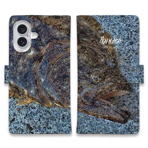 【手帳型】砂の王者・ヒラメ