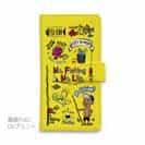 【手帳型】【釣りざんまい】釣りが好きなんです_カラフルイエロー