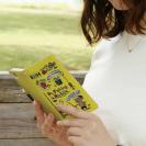 【手帳型】【釣りざんまい】釣りが好きなんです_カラフルイエロー