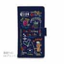 【手帳型】【釣りざんまい】釣りが好きなんです_カラフルネイビー