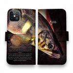 【手帳型】鮎(アユ)の追い星