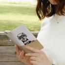 【手帳型】黒柴だってNo Music No Life